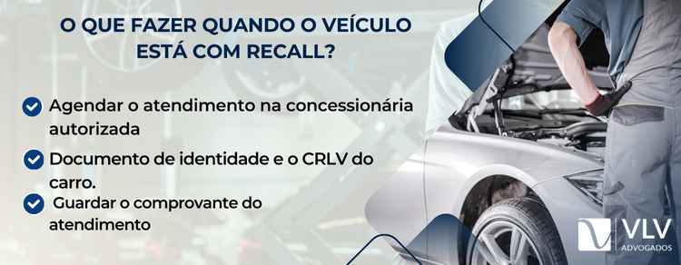 o que fazer quando o veículo está com recall