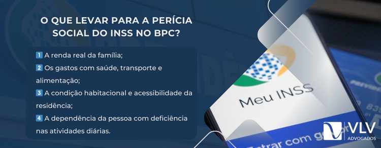 o que levar na perícia social do INSS para BPC LOAS