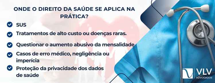 onde se aplica o direito da súde 