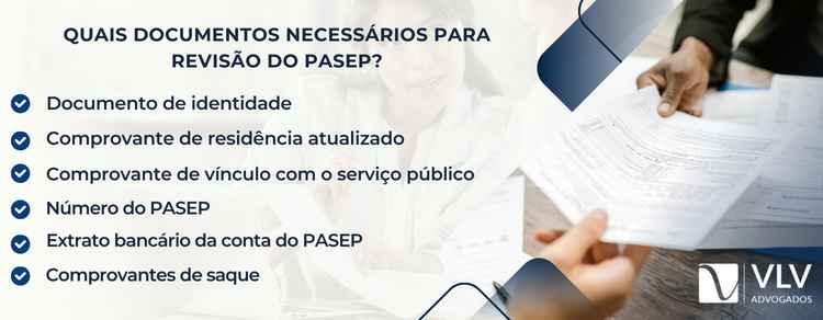documentos necessários para revisão do PASEP