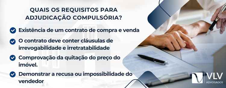 Requisitos para adjudicação compulsória
