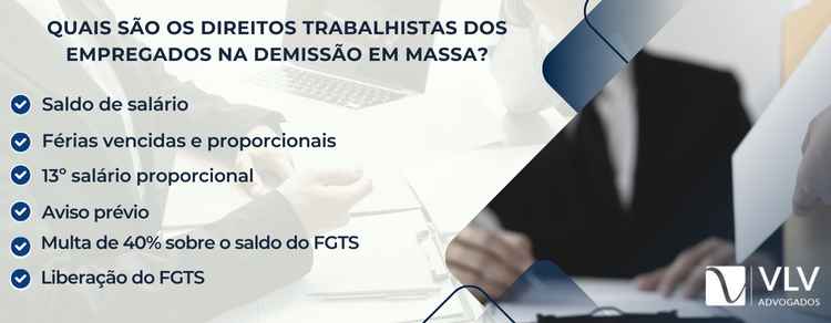 direitos trabalhistas dos empregados na demissão em massa