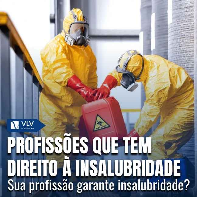 Lista de 7 profissões que tem direito à insalubridade