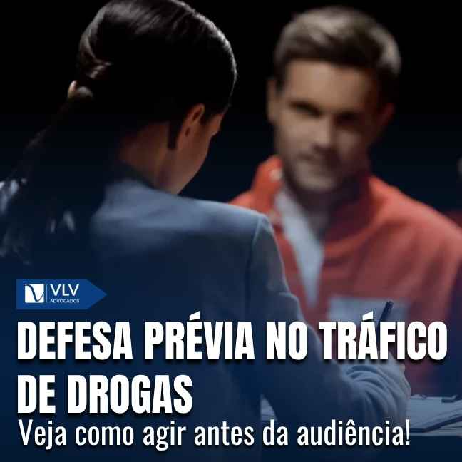 Defesa prévia por tráfico de drogas