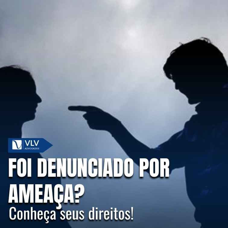 Fui denunciado por ameaça, e agora?