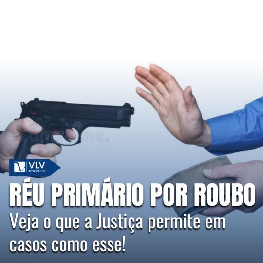 Réu primário acusado de roubo