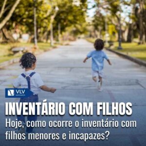 Inventario com filhos menores
