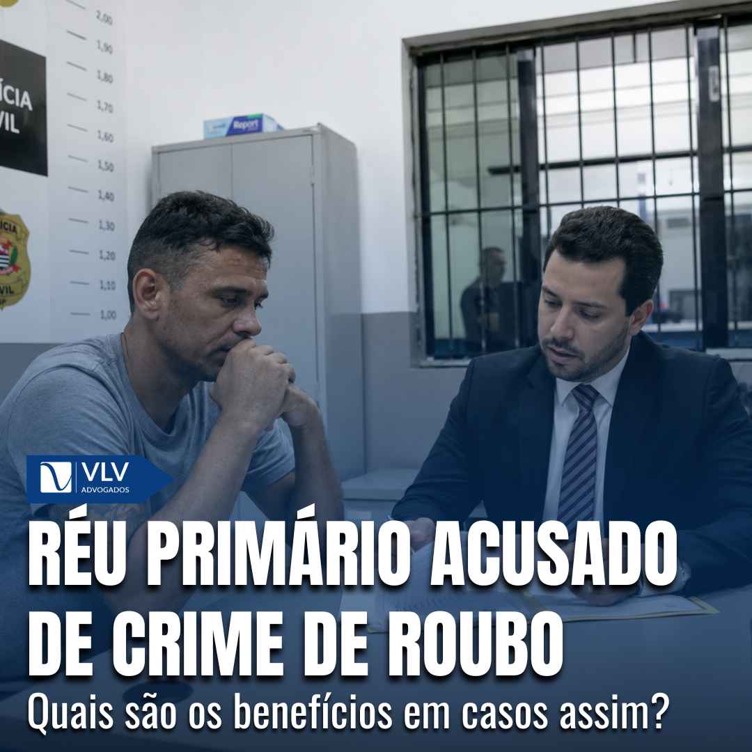Reu primario acusado de roubo