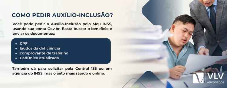 passos para pedir auxílio-inclusão