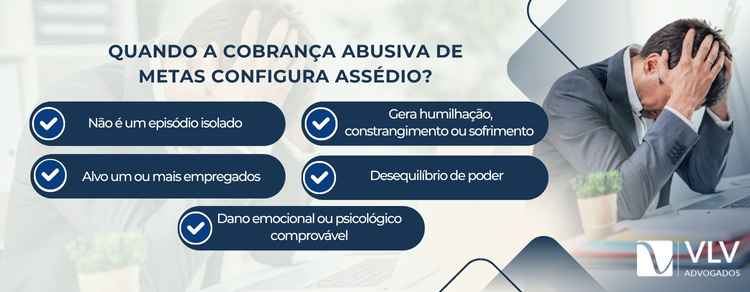 Quando a cobrança abusiva de metas configura assédio?