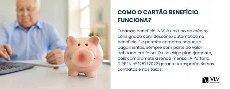 como o cartão benefício INSS funciona