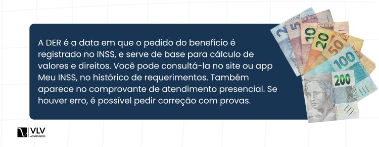 O que é a reafirmação da Data de Entrada do Requerimento (DER)?