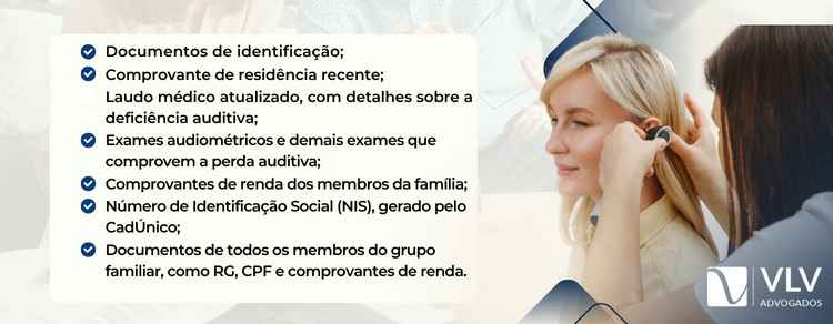 documentos necessários para BPC LOAS para deficiente auditivo