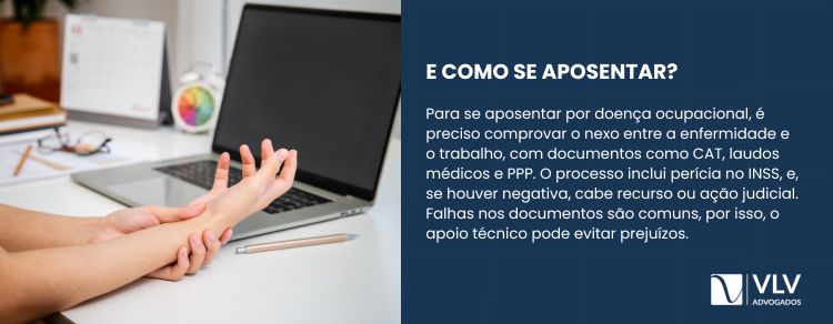 Como se aposentar por doença ocupacional?