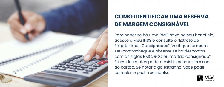 Como identificar Reserva de Margem Consignável (RMC)?