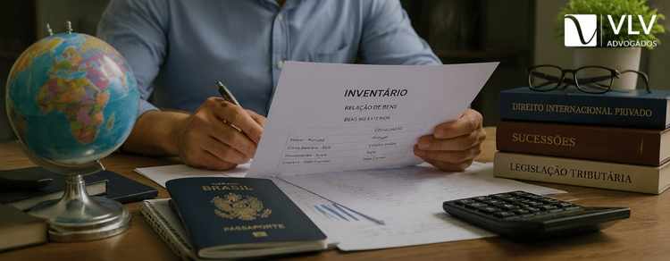 Bens no exterior entram no inventário do Brasil? 1 inventario com bens no