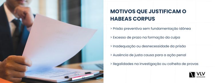 Quais são os motivos que justificam um habeas corpus por estupro?