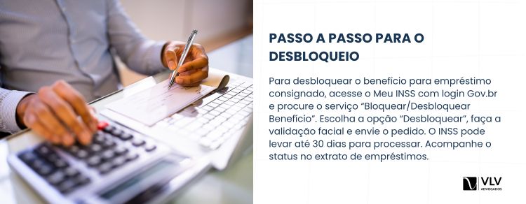 passo a passo para desbloquear benefício INSS para empréstimo