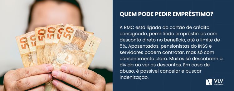 pessoas que podem pedir empréstimo sobre a RMC