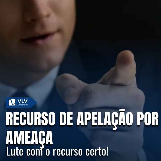 Recurso de apelação por ameaça