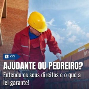 Fui contratado como ajudante, mas atuei como pedreiro