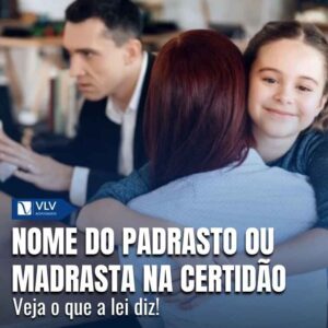 Incluir nome de madrasta ou padrasto na certidão