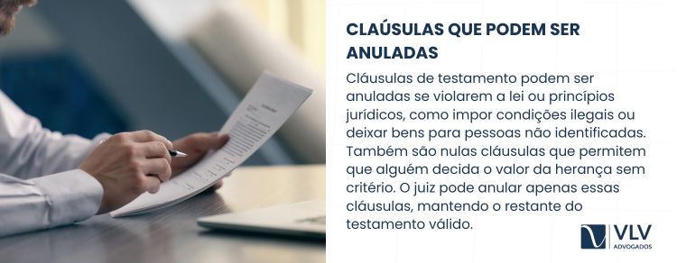 Quais cláusulas podem ser anuladas?