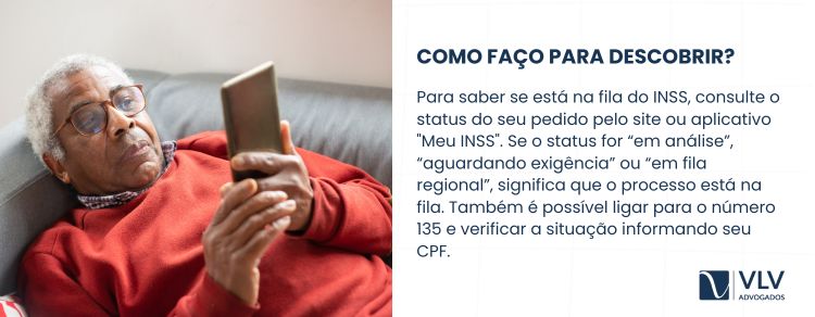 Como saber se estou na fila do INSS?