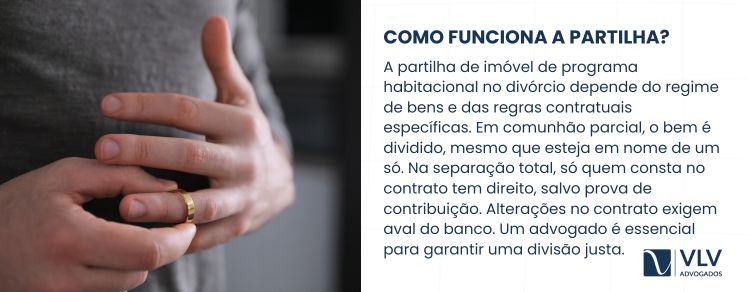 partilha de um imóvel de programa habitacional