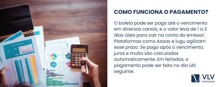 Como funciona o pagamento no boleto?