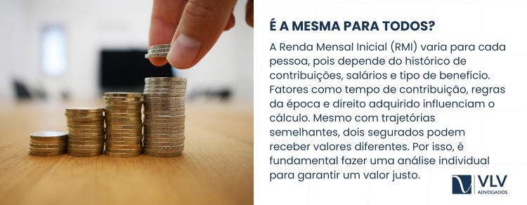 A RMI é a mesma para todos os beneficiários?