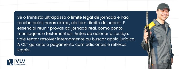 O que fazer se a jornada de trabalho do frentista ultrapassa o limite?