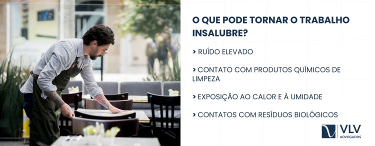 Quem trabalha de garçom tem direito à adicional insalubridade?