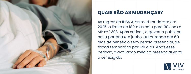 Quais são as mudanças no Atestmed?