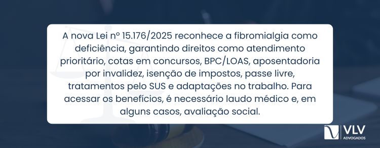 direitos a pessoa com fibromialgia passa a ter