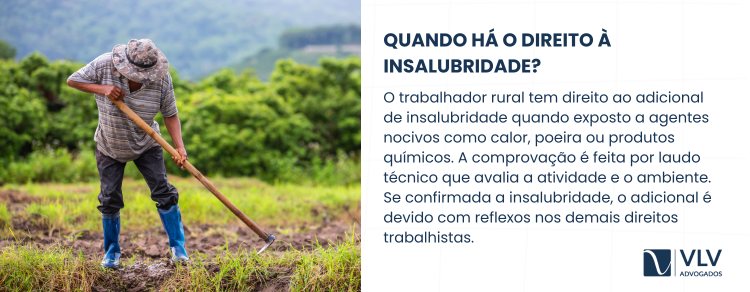 Quando o trabalhador rural tem direito à insalubridade?
