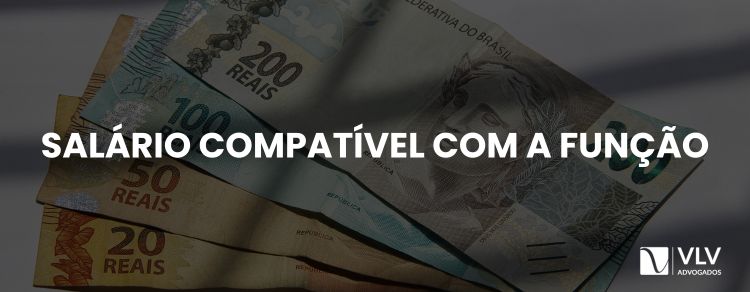 imagem representando salário compatível com a função