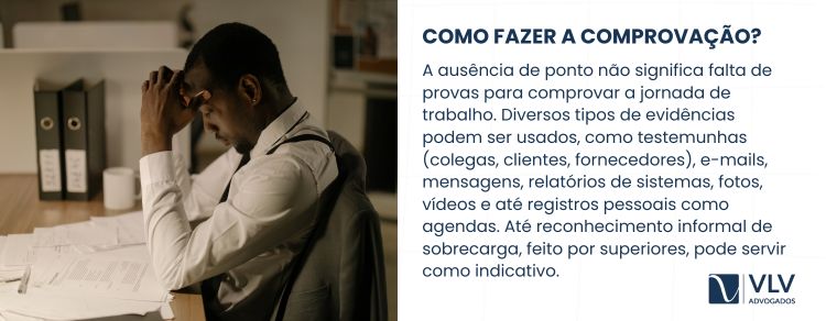 Mesmo sem ponto, é possível provar a jornada com outras evidências aceitas pela Justiça.