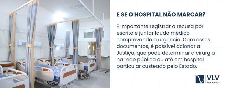 Não agendar cirurgia de emergência é violação do direito à saúde.