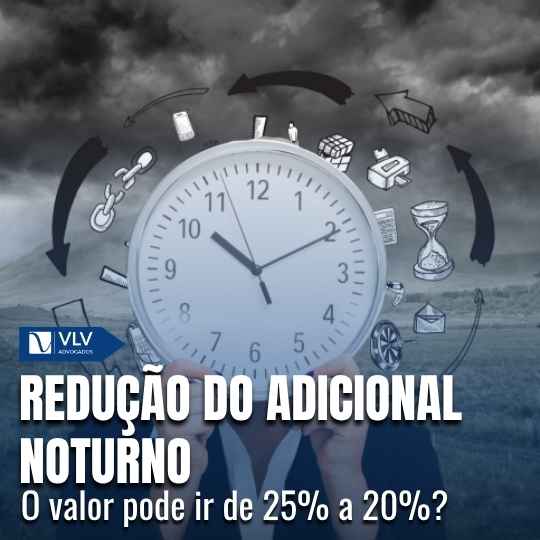 Redução do adicional noturno
