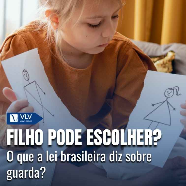 Filho pode escolher com quem morar.
