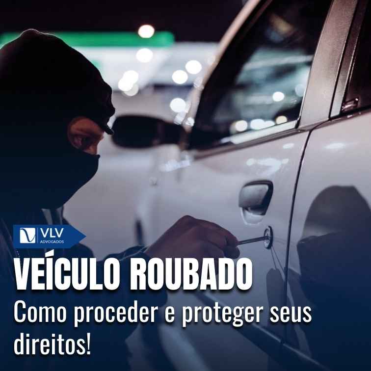 Meu veículo foi roubado.