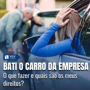 Acidente de trânsito com veículo da empresa