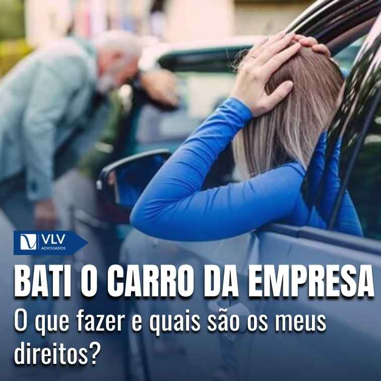 Acidente de trânsito com veículo da empresa
