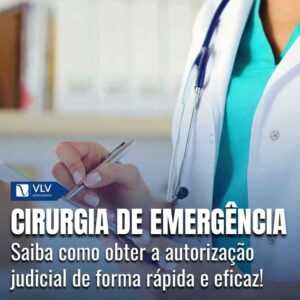 Ação para autorização de cirurgia de emergência