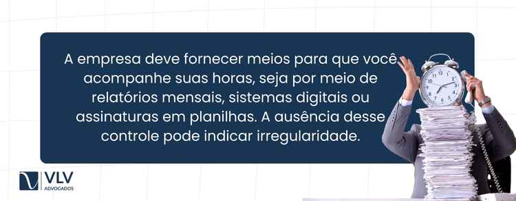 Imagem explicativa sobre como saber se o meu banco de horas está dentro da lei.