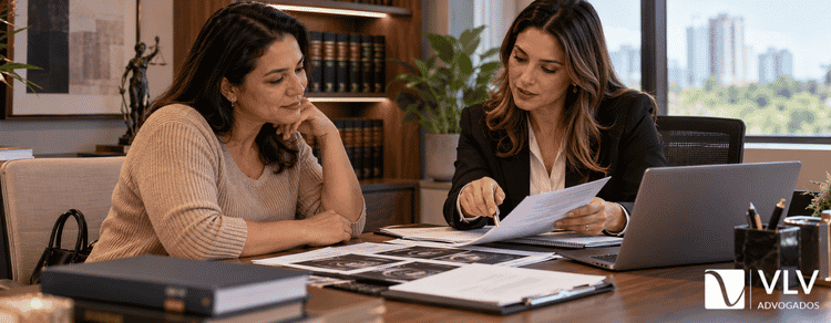 Leiomioma de útero dá direito à aposentadoria? 2 Mulher com diagnostico de Leiomioma auxiliada por advogada