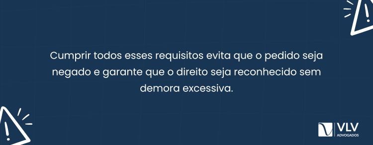 Imagens explicativa sobre quais requisitos para o BPC LOAS dos estrangeiros. 