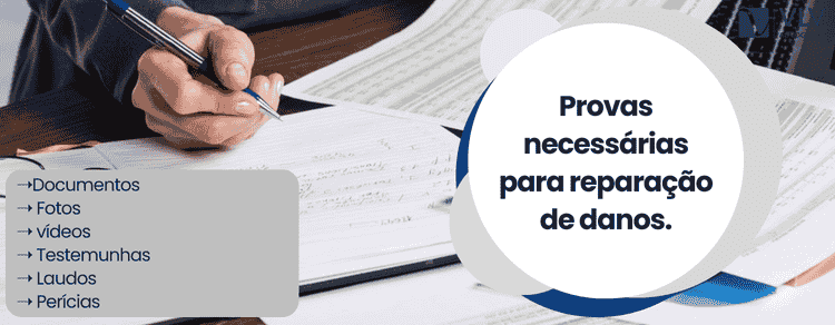 A comprovação do dano é o elemento mais importante da ação e pode definir o sucesso do pedido.