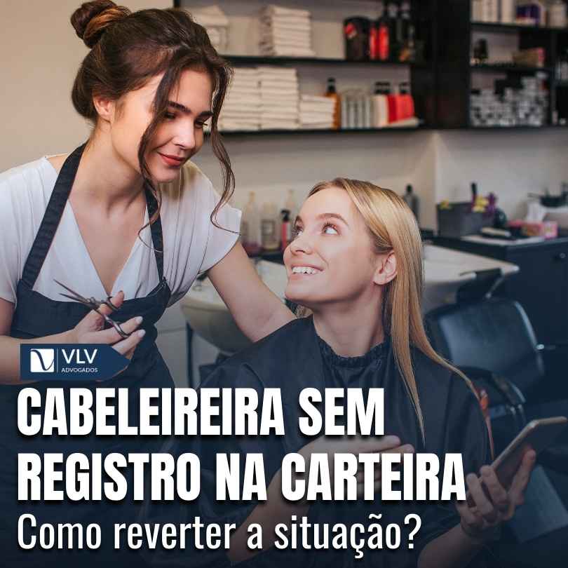 Cabeleireira sem registro na carteira